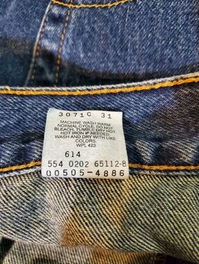Vintage 90’s Levis 505 Jeans Mens 36x30 Regular Fit Straight Leg Made In USA